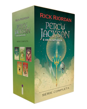 BOX PERCY JACKSON E OS OLIMPIANOS - NOVA EDIÇÃO