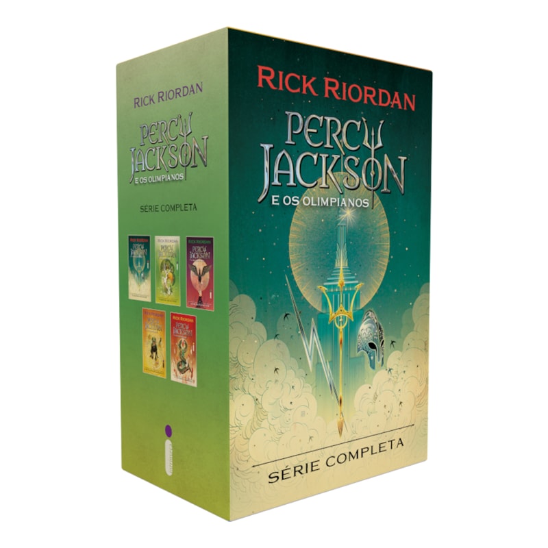BOX PERCY JACKSON E OS OLIMPIANOS - NOVA EDIÇÃO