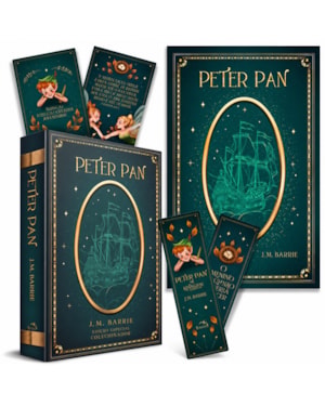 BOX PETER PAN: 2 LIVROS + PÔSTER + MARCADORES E CARDS