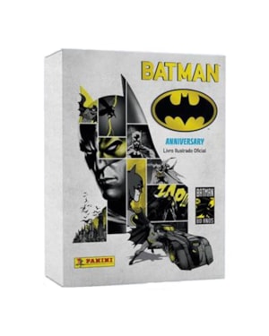 Box premium batman 80 anos: livro capa dura + 48 envelopes + livro batman 66