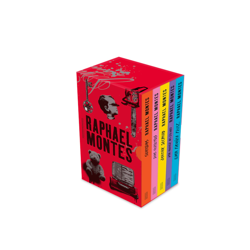 Box Raphael Montes: 5 romances