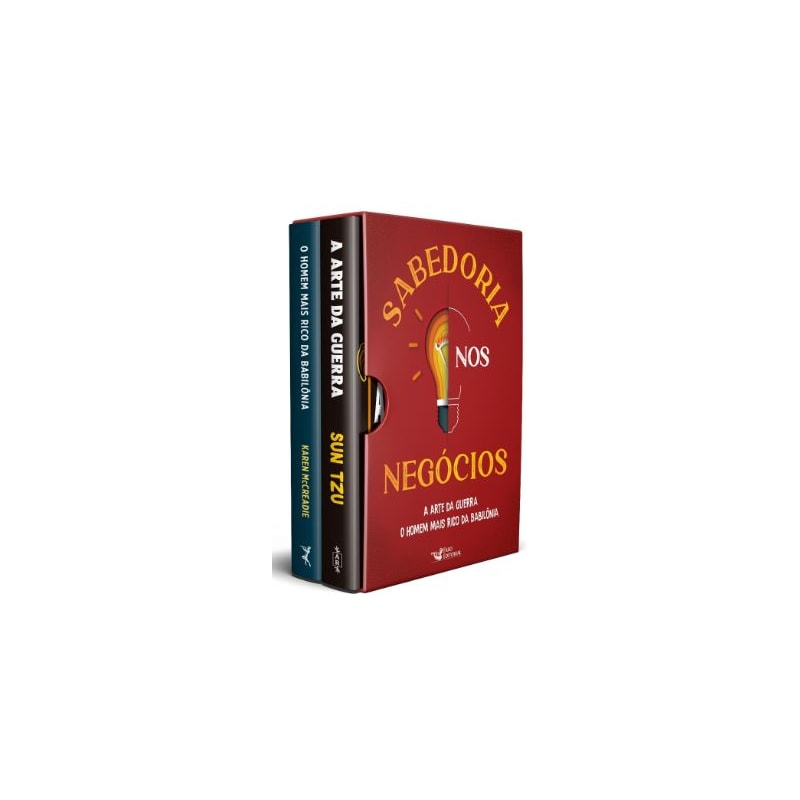 BOX - SABEDORIA NOS NEGÓCIOS - AS PRÁTICAS DO HOMEM MAIS RICO DA BABILÔNIA + A ARTE DA GUERRA - EXCLUSIVO