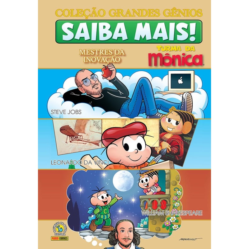 Box saiba mais: grandes gênios