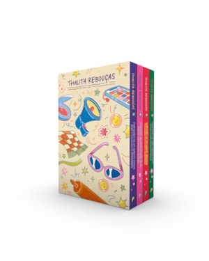 BOX SÉRIE CONFISSÕES - AS NOVAS EDIÇÕES DOS QUATRO LIVROS DA COLEÇÃO DA AUTORA THALITA REBOUÇAS
