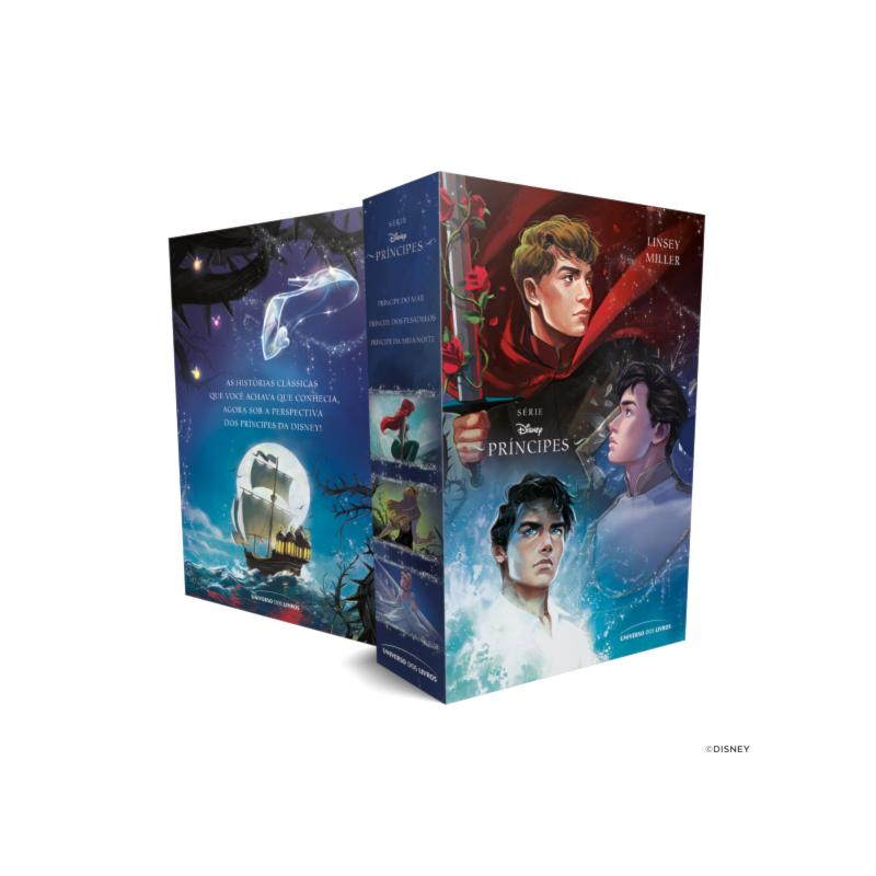 BOX SÉRIE DISNEY PRÍNCIPES