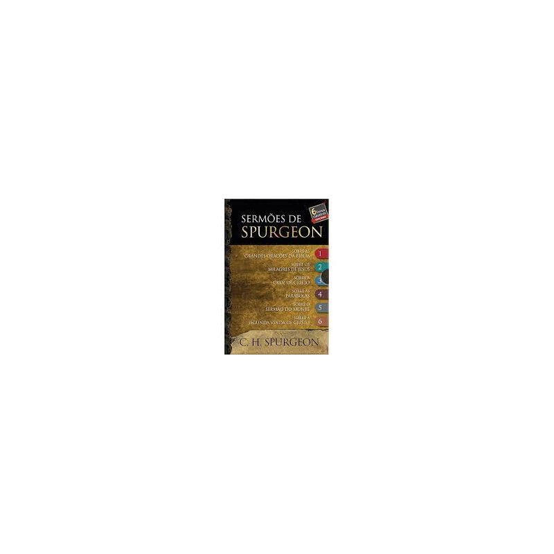Box - Sermões de Spurgeon - 6 livros: Seis livros da coleção:as grandes orações da bíbliaos milagres de Jesusa cruz de Cristoas parábolaso sermão do montea segunda vinda de Cristo