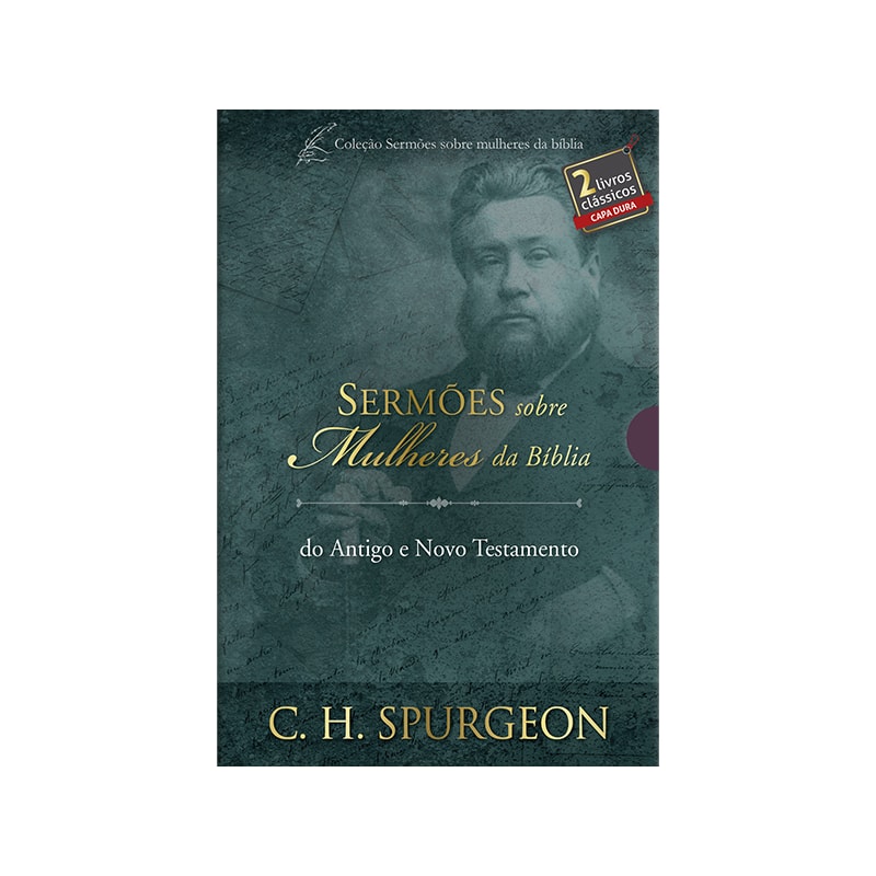 Box sermões de spurgeon sobre mulheres da bíblia: estudos mulheres na bíblia do antigo e novo testamento - exemplos de fé
