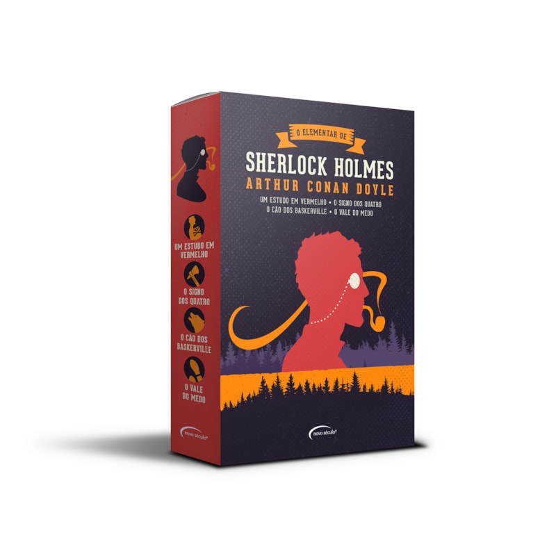 BOX SHERLOCK HOLMES - 4 LIVROS