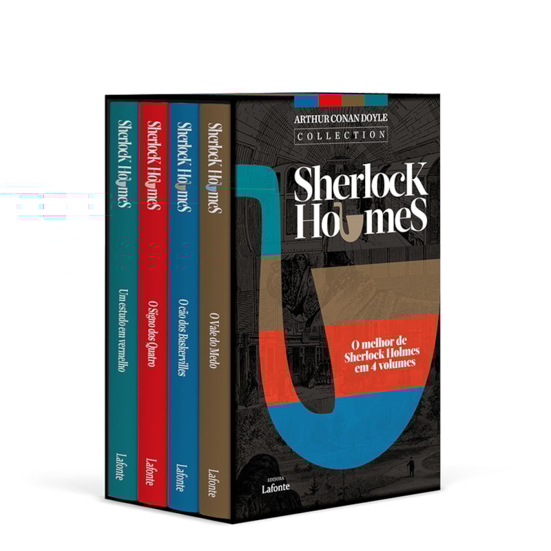 BOX SHERLOCK HOLMES - 4 VOLUMES: O MELHOR DO SHERLOCK HOLMES EM 4 VOLUMES