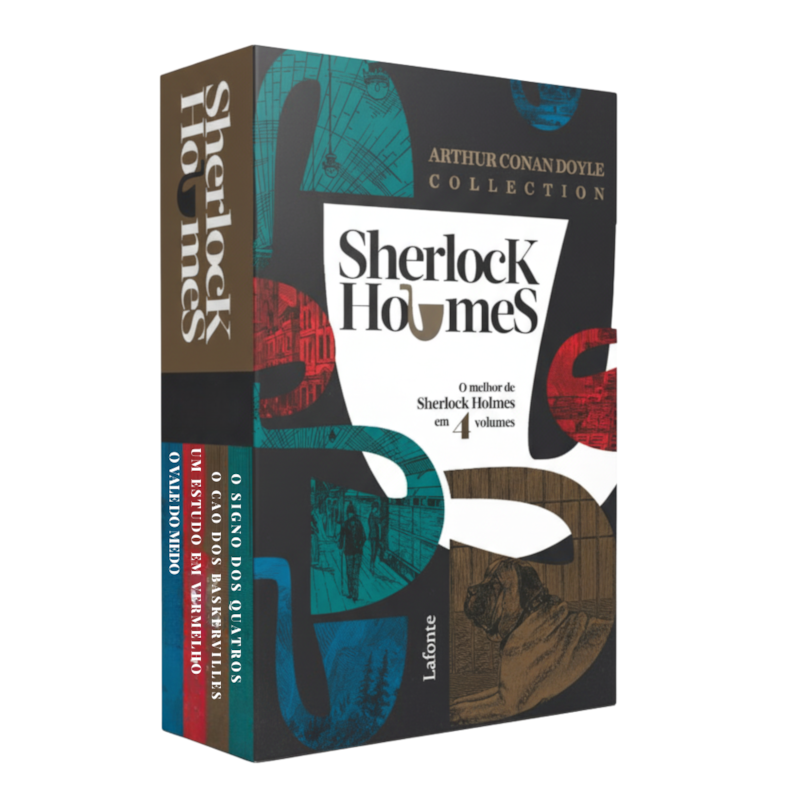 Box Sherlock Holmes - 4 Volumes: O melhor do Sherlock Holmes em 4 volumes
