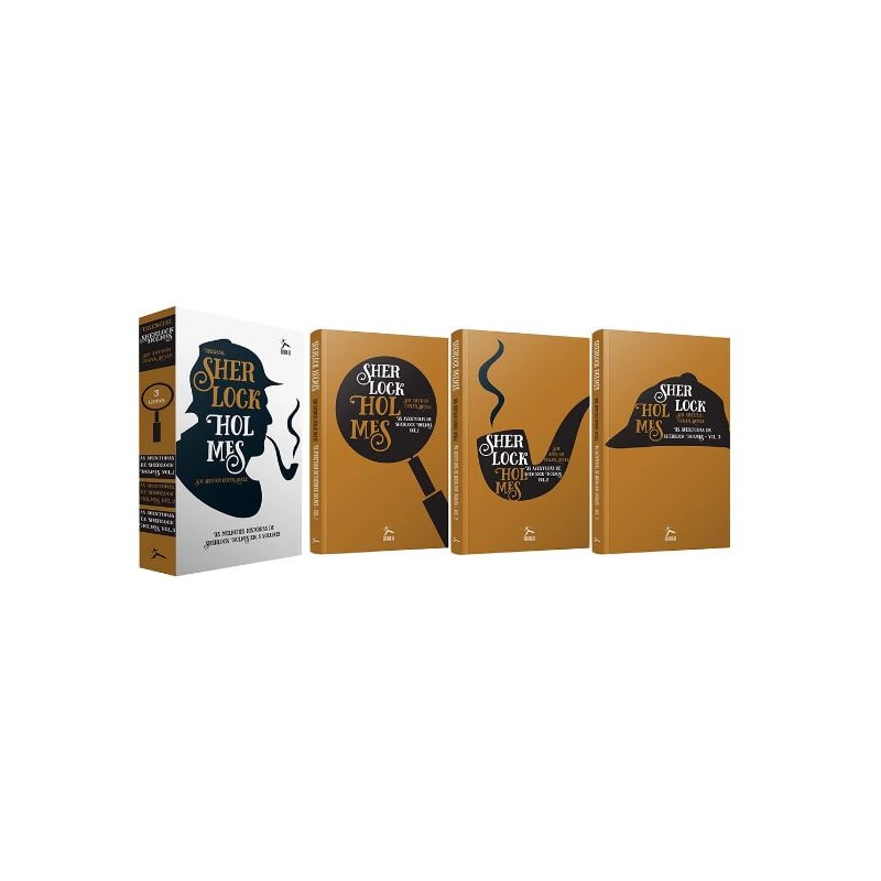 BOX SHERLOCK HOLMES: AS AVENTURAS DE SHERLOCK HOLMES (3 VOLUMES)
