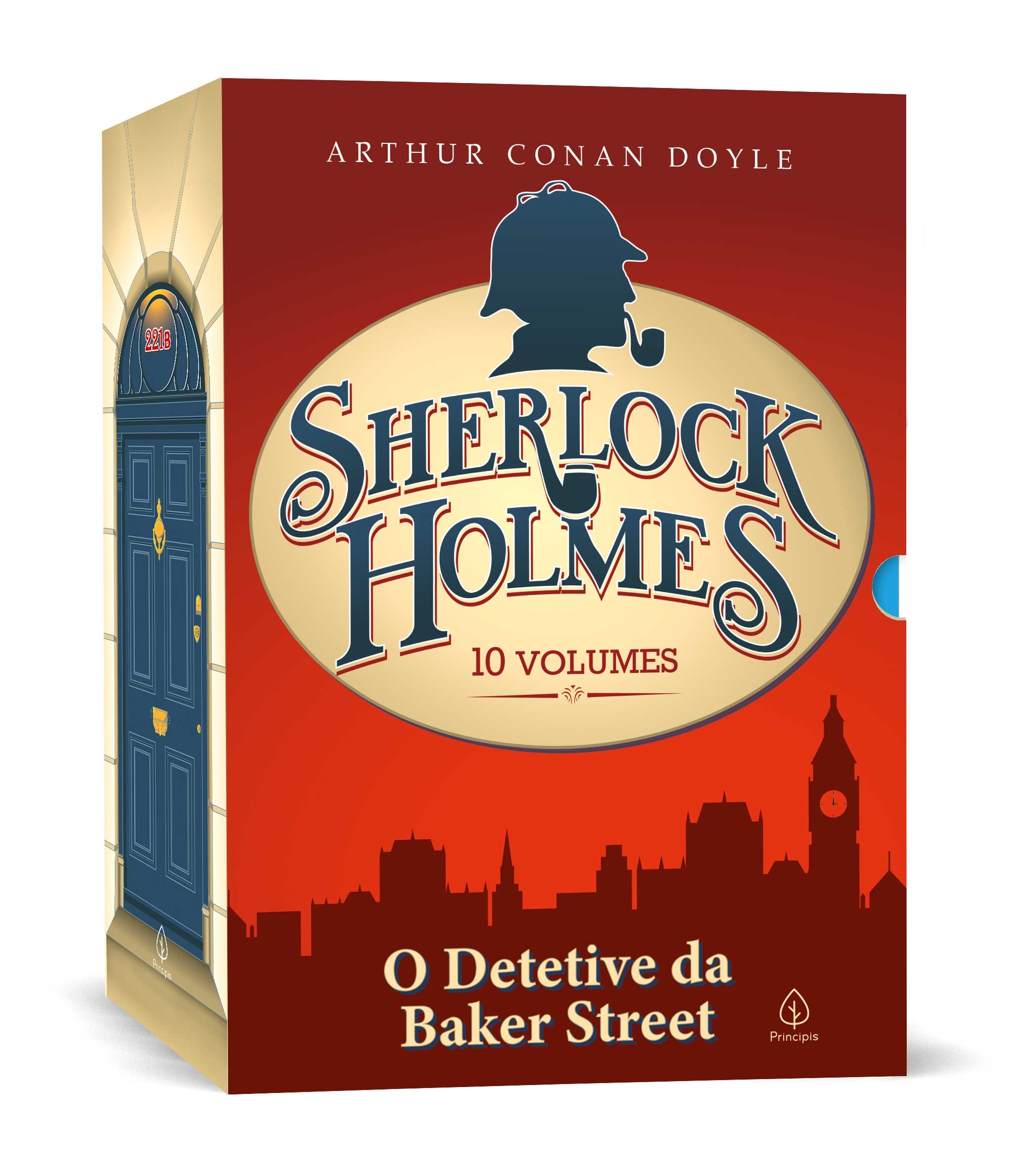 BOX - SHERLOCK HOLMES - COM 10 LIVROS - Livraria Loyola