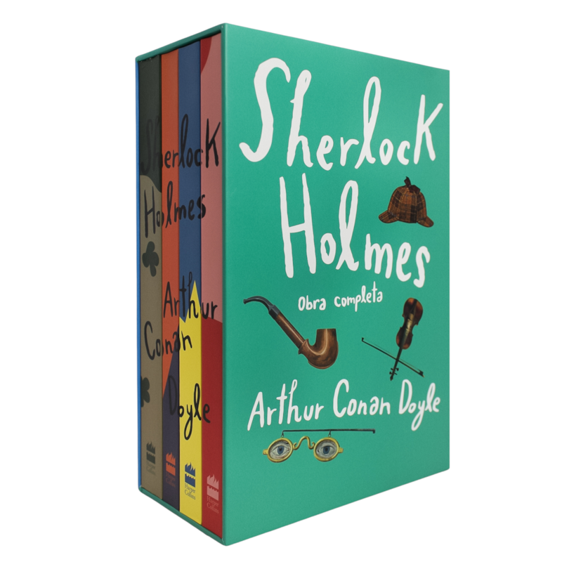 BOX SHERLOCK HOLMES - OBRA COMPLETA (CAPA BROCHURA)