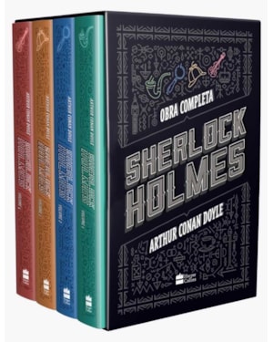 BOX SHERLOCK HOLMES - OBRA COMPLETA (CAPA DURA)