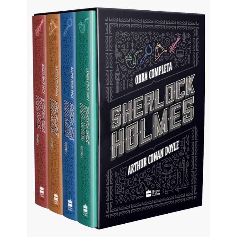 BOX SHERLOCK HOLMES - OBRA COMPLETA (CAPA DURA)