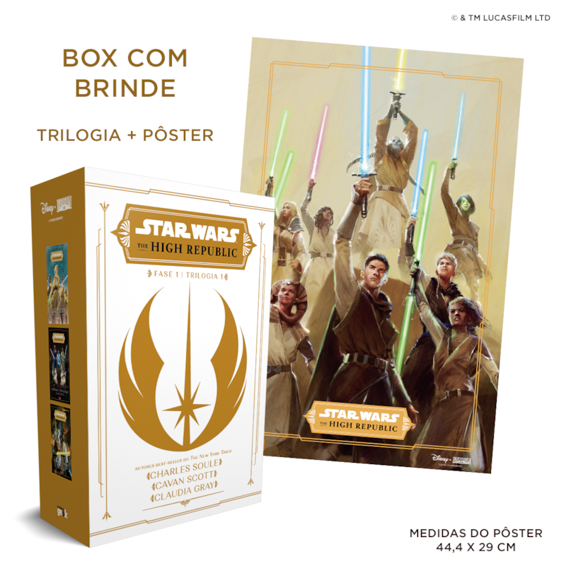 BOX STAR WARS: HIGH REPUBLIC - FASE I - TRILOGIA I