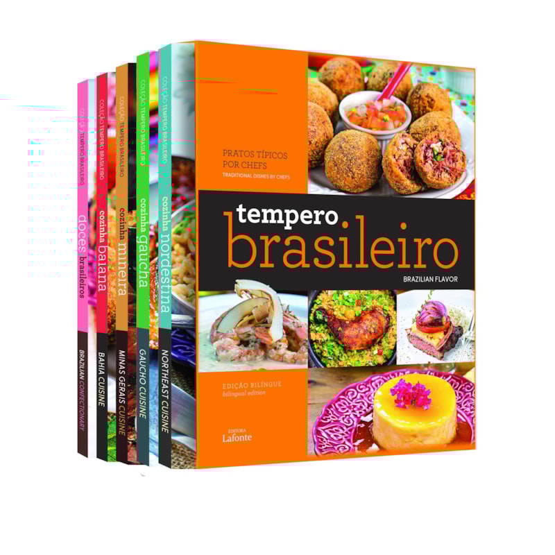 BOX TEMPERO BRASILEIRO BILÍNGUE: 5 VOLUMES