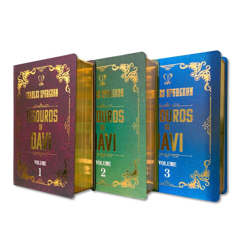 BOX TESOUROS DE DAVI C/ 3 VOLUMES