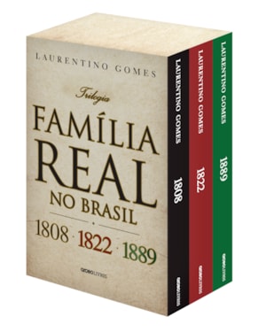 BOX TRILOGIA FAMÍLIA REAL NO BRASIL