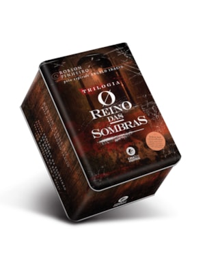 Box Trilogia o Reino das Sombras - Lata: edição de luxo para presente