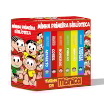 BOX - TURMA DA MÔNICA COLEÇÃO MINHA PRIMEIRA BIBLIOTECA