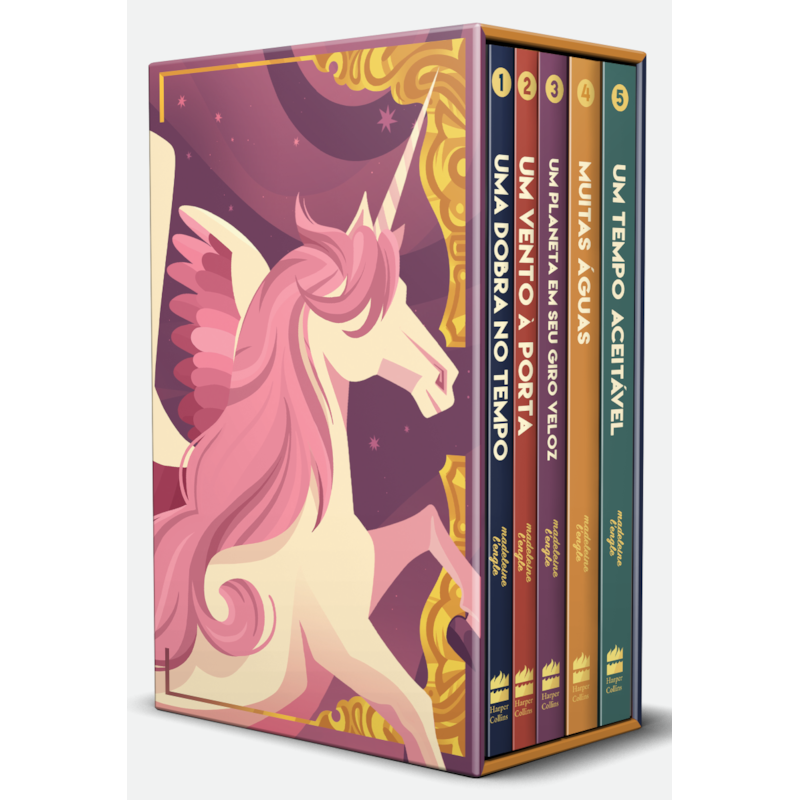 BOX UMA DOBRA NO TEMPO - A SÉRIE LITERÁRIA COMPLETA QUE INFLUENCIOU STRANGER THINGS