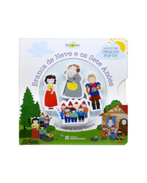 BRANCA DE NEVE E OS SETE ANÕES (LIVRO + CENÁRIO POP-UP + 4 PERSONAGENS DE MADEIRA): UM CONTO DE FADAS CLÁSSICO