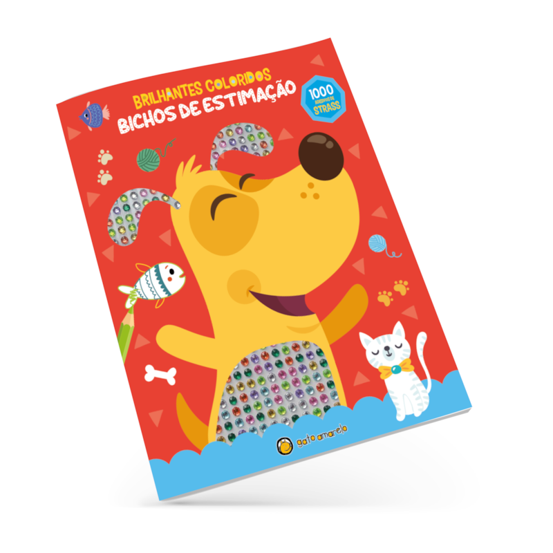 Brilhantes coloridos - bichos de estimação