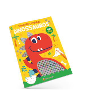 Brilhantes coloridos - dinossauros