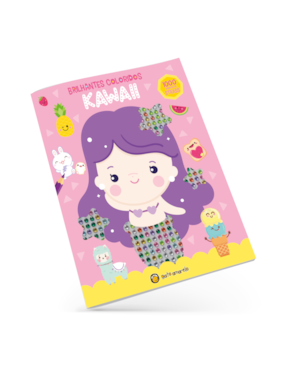 Brilhantes coloridos - kawai