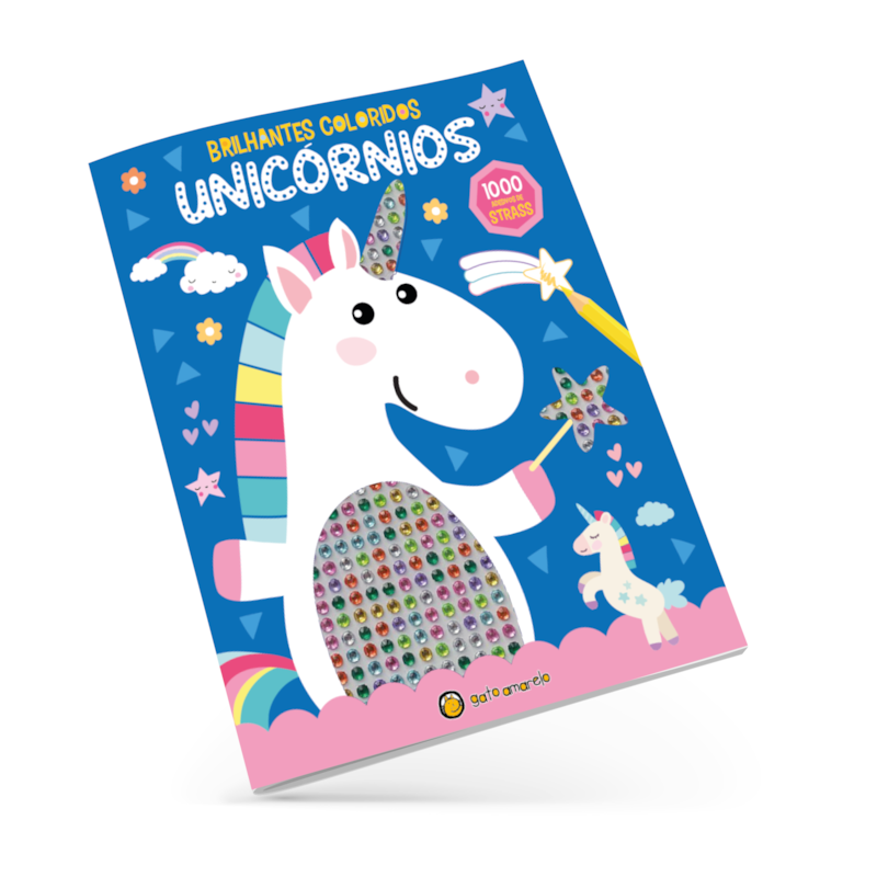 Brilhantes coloridos - unicórnios