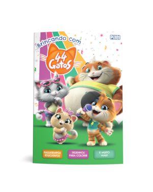 BRINCANDO COM 44 GATOS