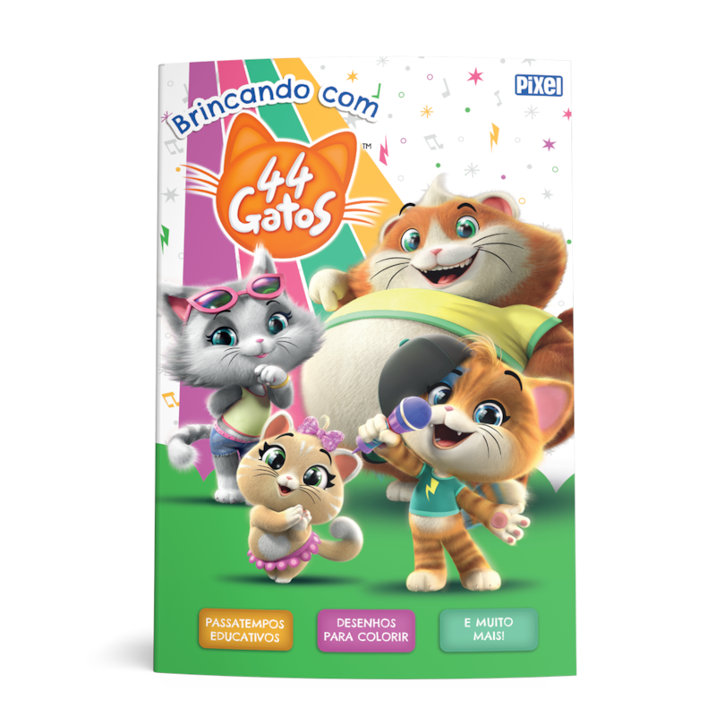 BRINCANDO COM 44 GATOS