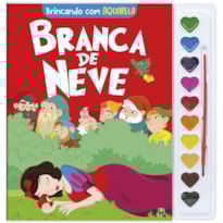BRINCANDO COM AQUARELA: BRANCA DE NEVE