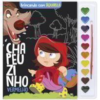 BRINCANDO COM AQUARELA: CHAPEUZINHO VERMELHO