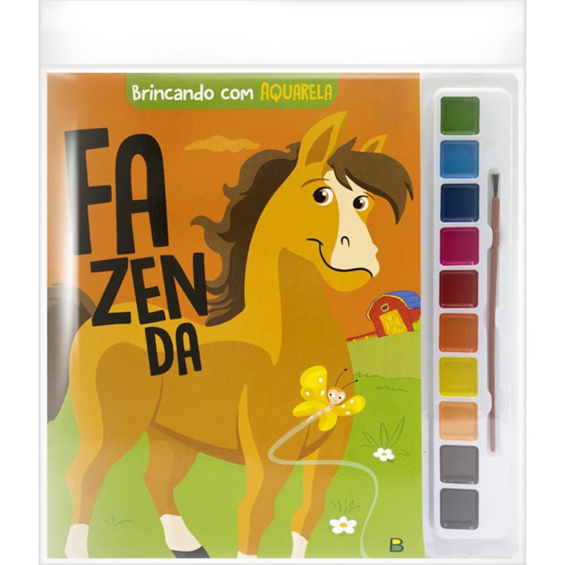 BRINCANDO COM AQUARELA: FAZENDA