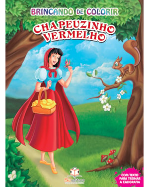 BRINCANDO DE COLORIR: CHAPEUZINHO VERMELHO
