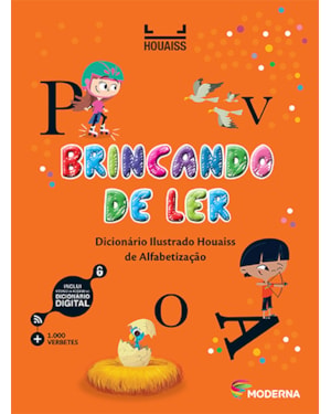 Brincando de ler: dicionário ilustrado Houaiss de alfabetização