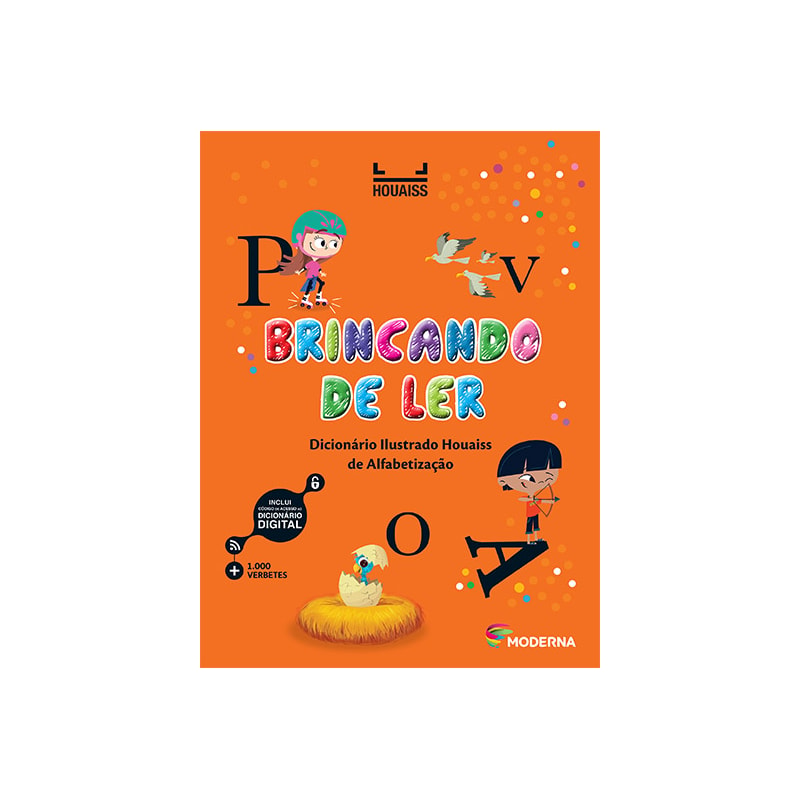Brincando de ler: dicionário ilustrado Houaiss de alfabetização