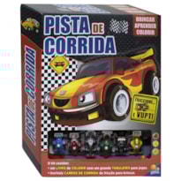 Brincar-aprender-colorir II: Pista de corrida