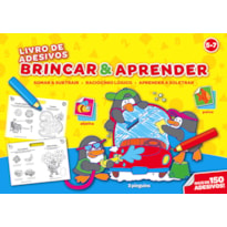 BRINCAR & APRENDER 5-7 : LIVRO DE ADESIVOS