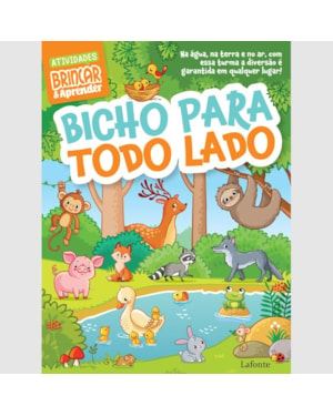 BRINCAR E APRENDER - BICHO PARA TODO LADO