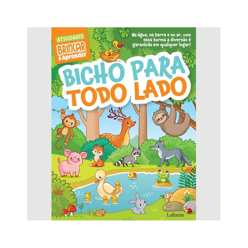 BRINCAR E APRENDER - BICHO PARA TODO LADO
