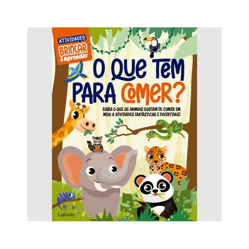 BRINCAR & APRENDER - O QUE TEM PARA COMER?