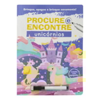 BRINQUE, APAGUE E BRINQUE NOVAMENTE! PROCURE E ENCONTRE: UNICÓRNIO