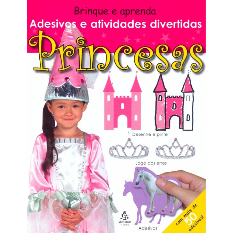 BRINQUE E APRENDA - PRINCESAS