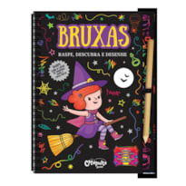BRUXAS - RASPE, DESCUBRA E DESENHE
