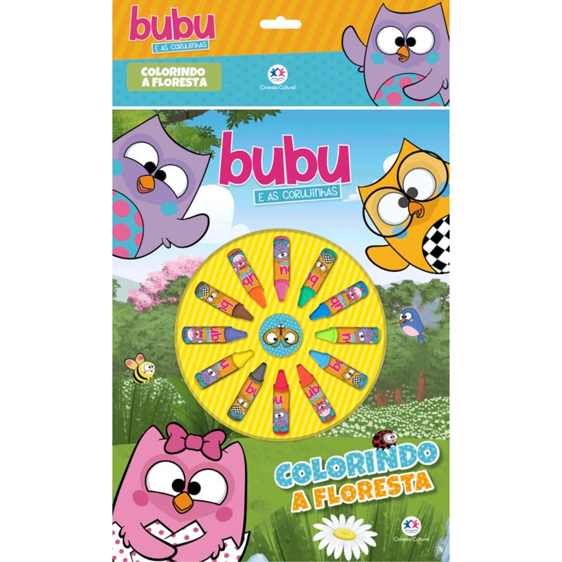 BUBU E AS CORUJINHAS - COLORINDO A FLORESTA