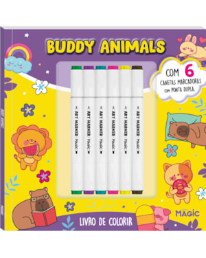 BUDDY ANIMALS - PARA COLORIR