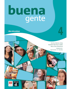 Buena gente - Libro del profesor & digital pack 4